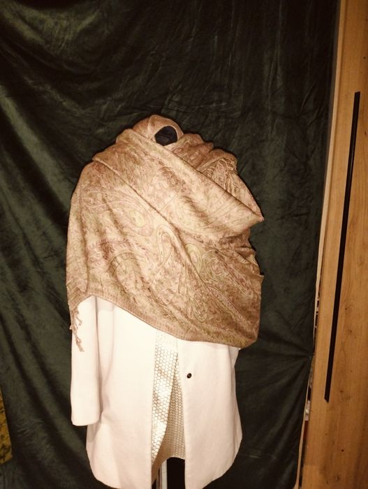 Chusta, duża,wzorzysta