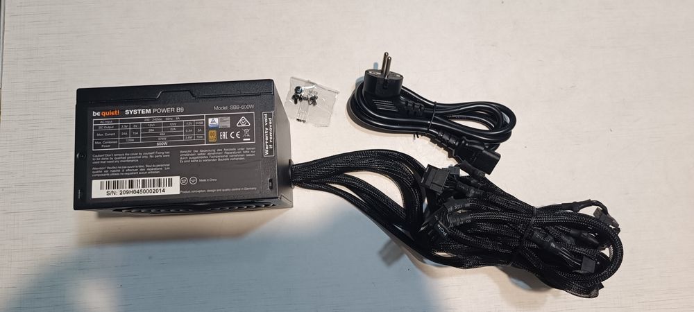 Блок живлення BeQuiet System Power B9 600W