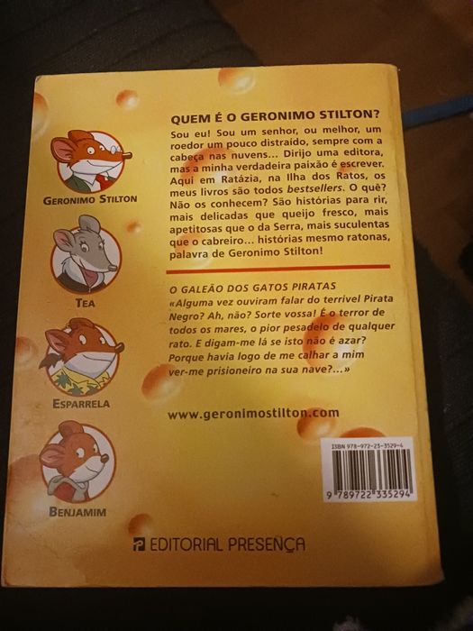 Geronimo Stilton 18 O Mistério Do Tesouro Desaparecido