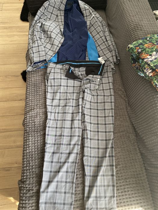 Garnitur Pierre Cardin w kratke Rozm 50 L stan jak nowy