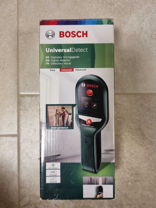 Wykrywacz Detektor Przewodów Kabli Rur Drewna Metalu Bosch