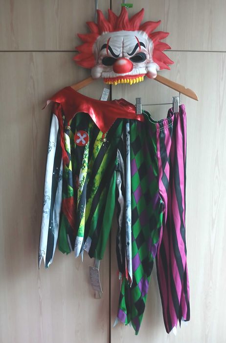 Костюм Halloween клоун арлекін пенівайз George 8-10 років