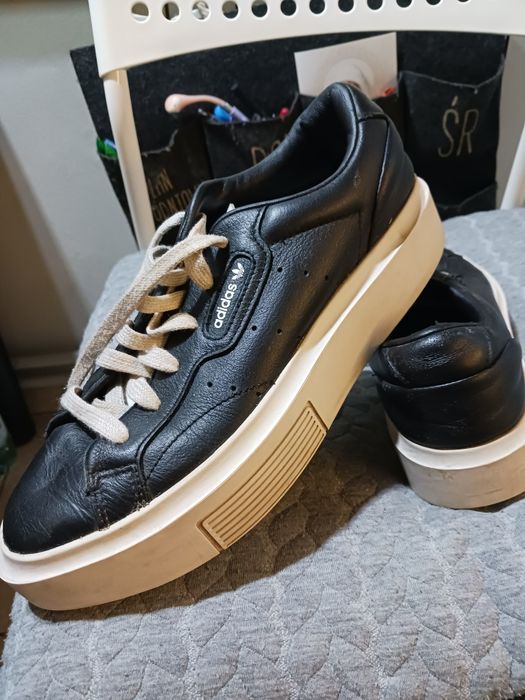 Skórzane adidasy Adidas