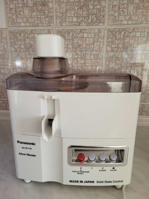 Соковижималка блендер Panasonic MJ-W171P 2 в 1 комбайн