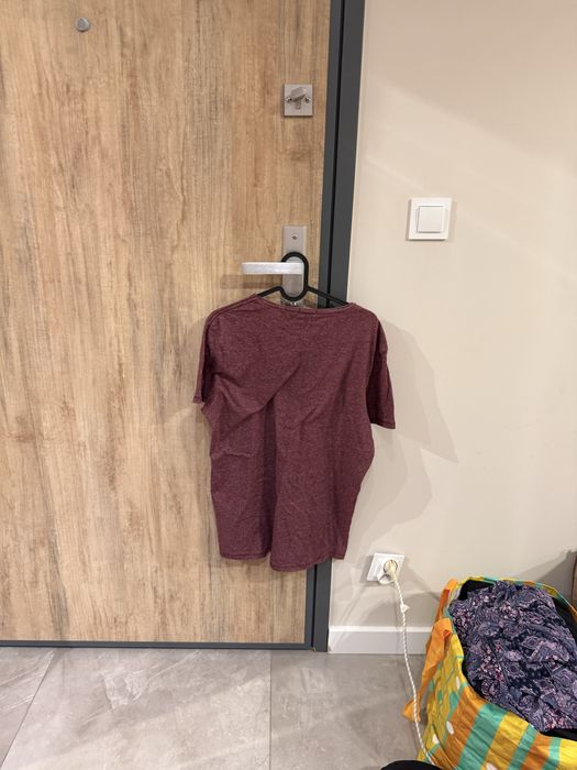 T - Shirt bordowy Tommy Hilfiger