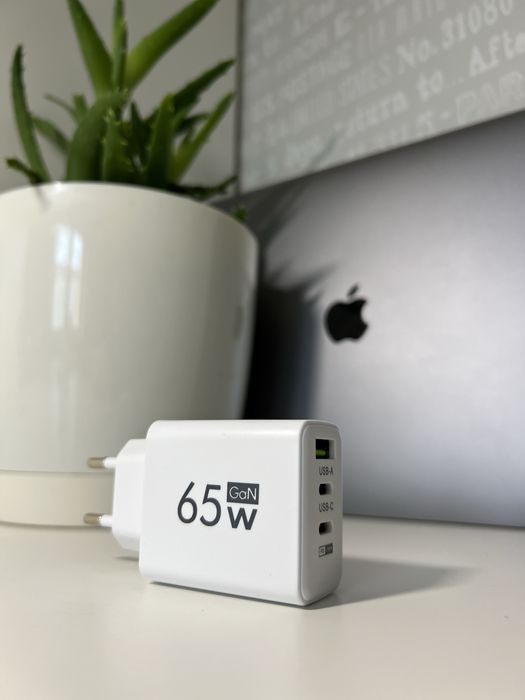 Ładowarka 65W Usb C Usb Szybkie Ładowanie