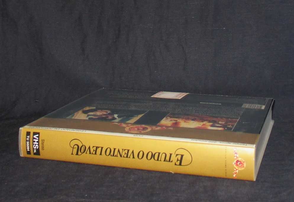Filme E Tudo o Vento Levou VHS Duplo