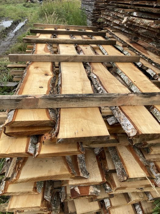 Tarcica brzozowa sezonowana 28 i 38