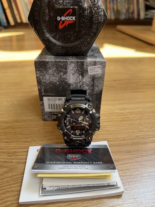 Casio G-Shock  GWG-B1000 Mudman nowy sapphire multiband 6 solar
