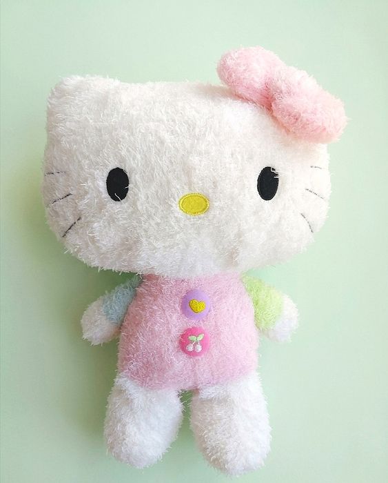 Hello Kitty Sanrio м'яка іграшка котик киця хелоу кітті