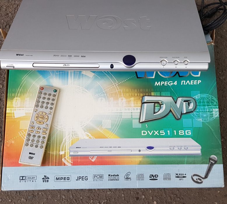 DVD плеер West DVX5118G