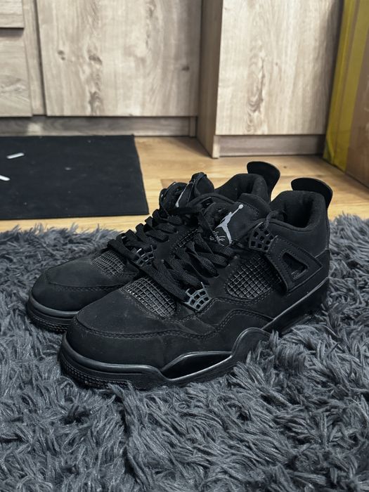 Jordan 4 Retro Black Cat / All Black Rozmiar 43
