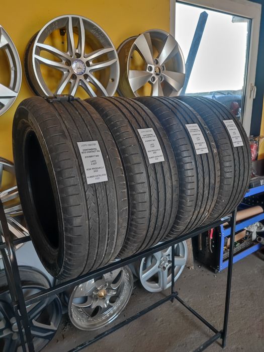 Opony letnie 215/55R17 94V Continental Eco Contact 6Q | 2022