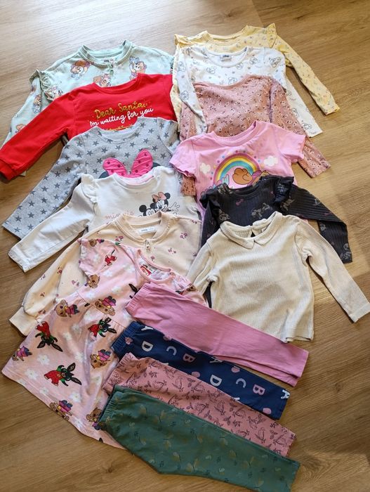 Zestaw ubrań dla dziewczynki rozmiar 98