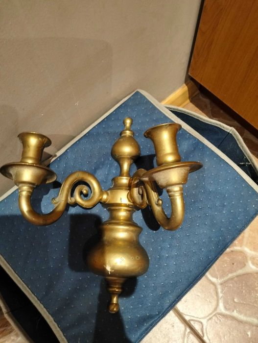 Świecznik na ścianę