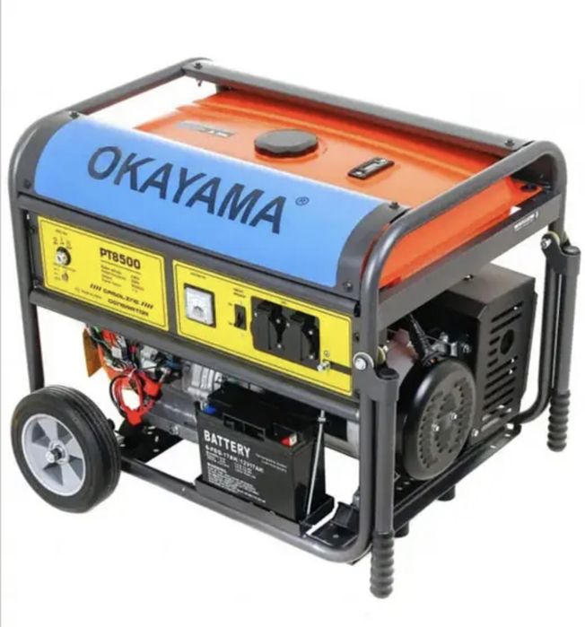 Генератор бензиновий 3кВт, 5кВт, 8кВт!У наявності!100% МІДЬ.1 та 3Фази