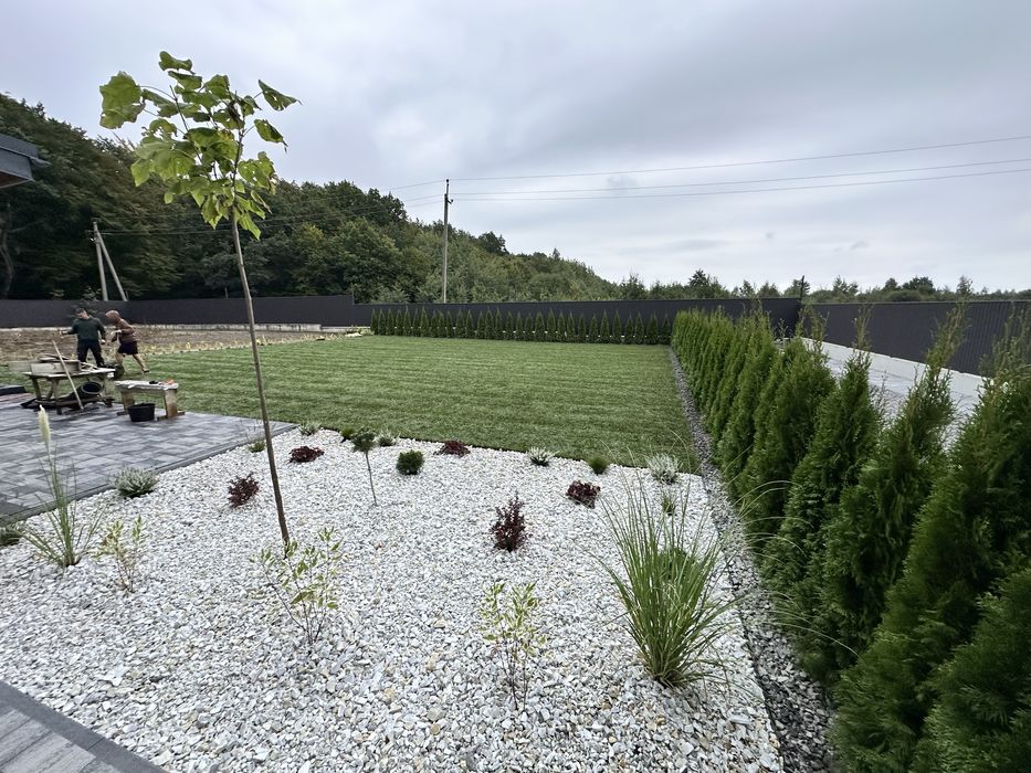 Ландшафтний дизайн Озеленення Садівник