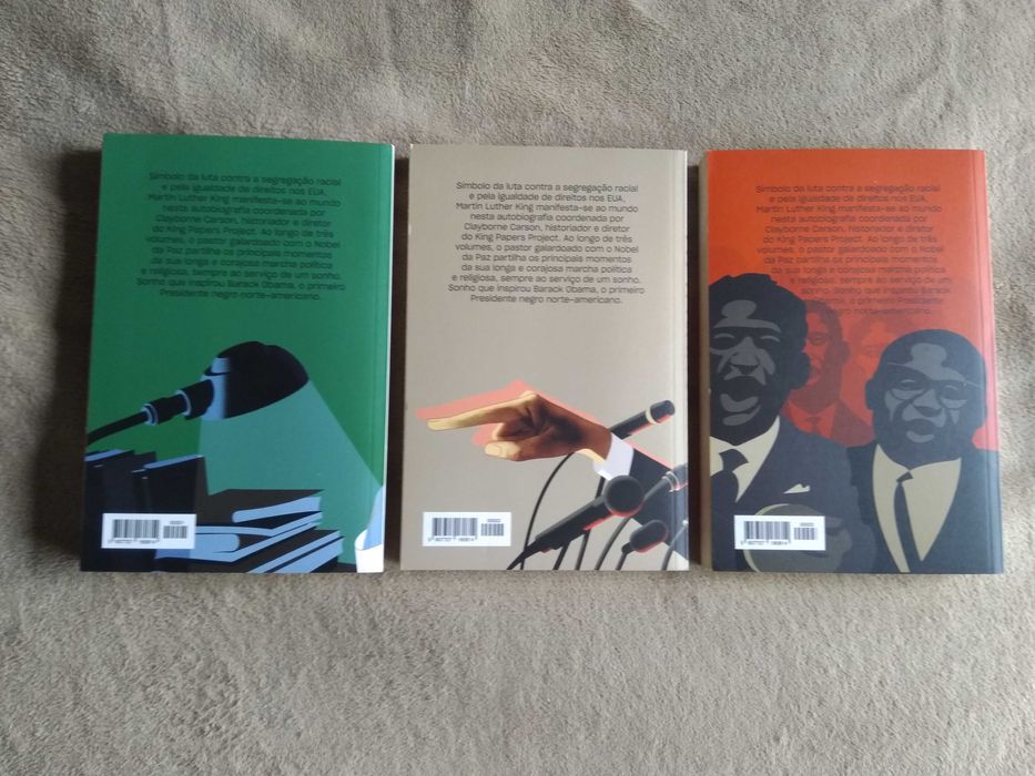 Coleção 3 Livros Martin Luther King Biografia