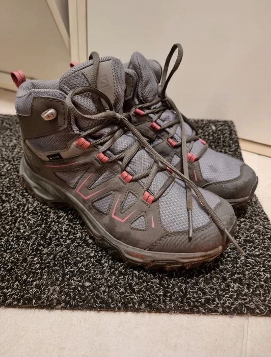 Damskie wyswysokie buty trekingowe Salomon Tibai GTX