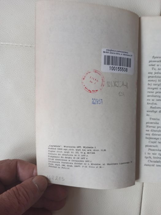 Osiecka sztuczny miód, ilustrował Młodożeniec