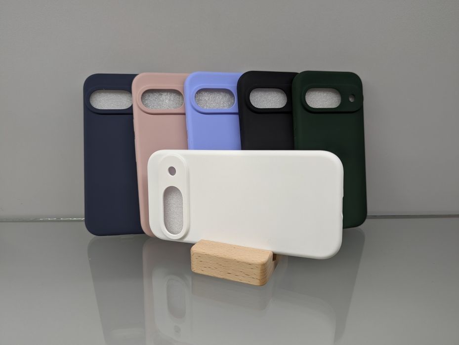 Google Pixel 9 Противоударный чехол микрофибра WAVE Чохол софт тач