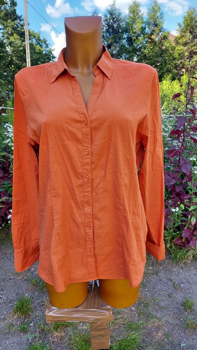 Koszula damska pomarańczowa rozmiar 44 firma MORE MORE Antoniew • OLX.pl