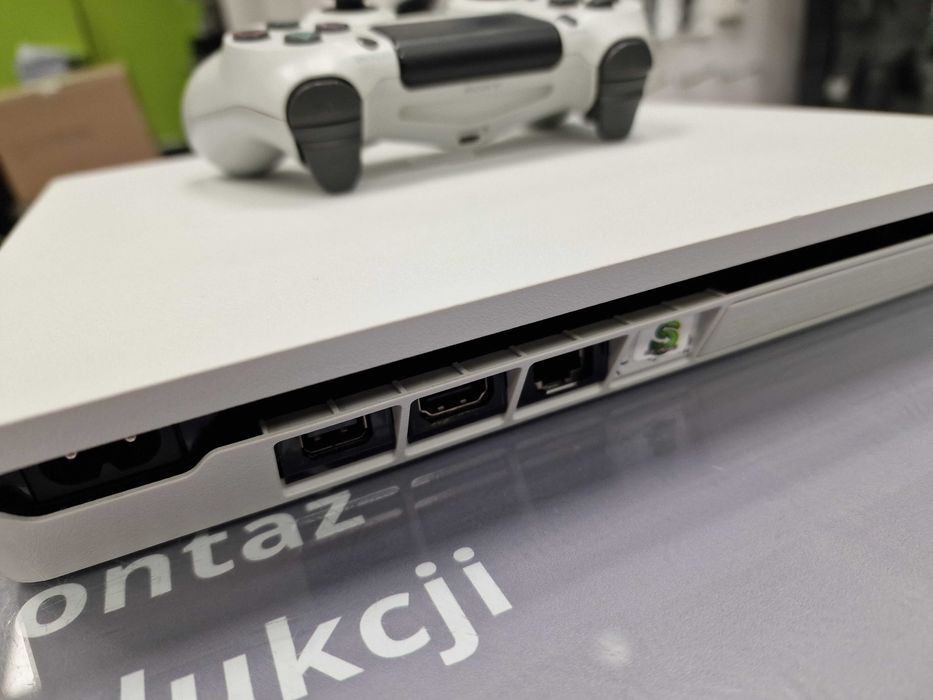 Konsola PS4 Slim PlayStation 4 Slim 500GB/ Biała/ Grade A/ 2016A/ Gwar