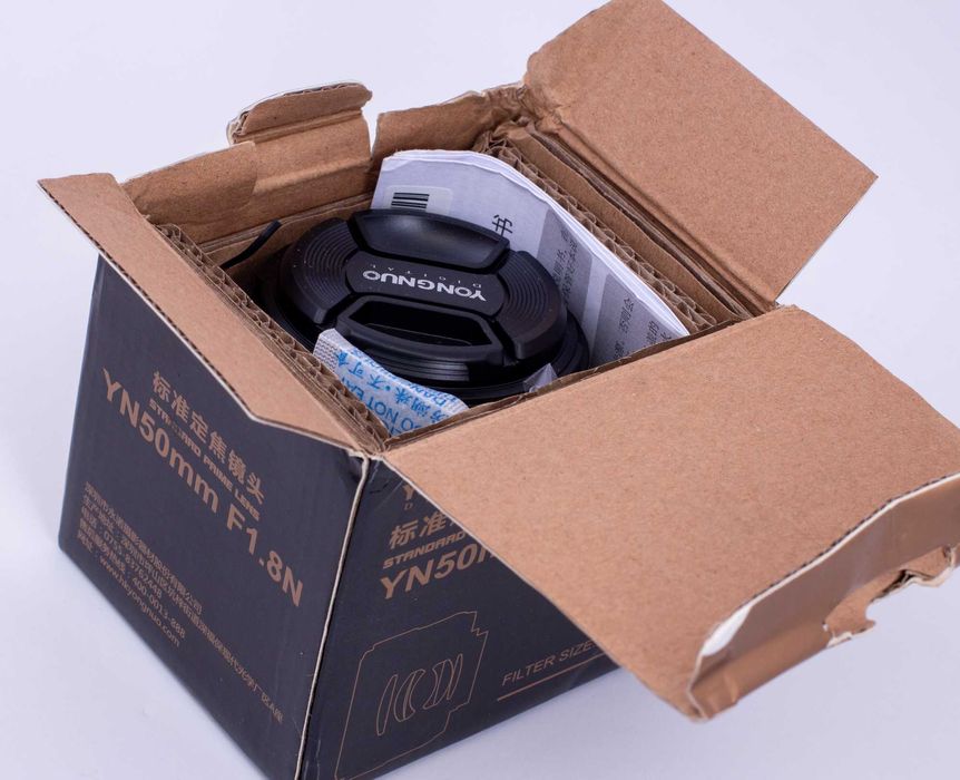 OBJETIVA YONGNUO AF 50mm F/1.8 P/NIKON