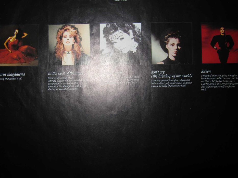 Пластинка SANDRA -Ten On One- 1987 *СУПЕР ХИТЫ + ПОСТЕР (Оригинал) NM