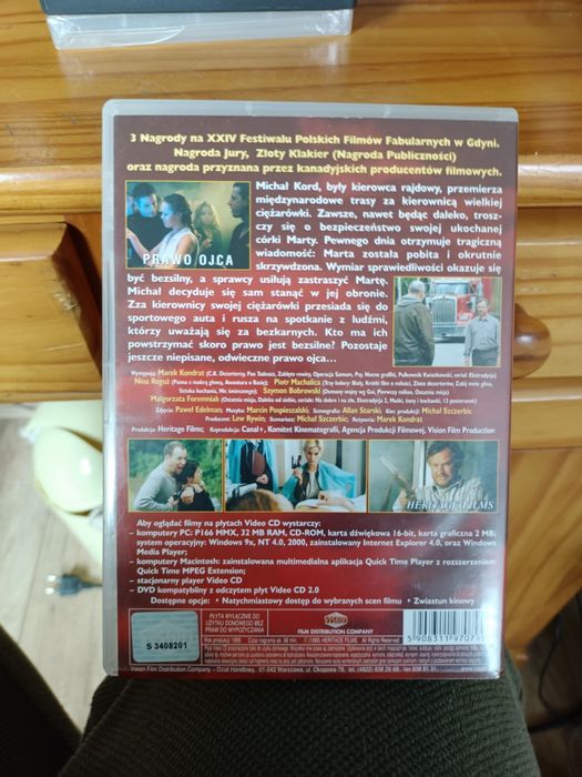 Prawo Ojca video cd