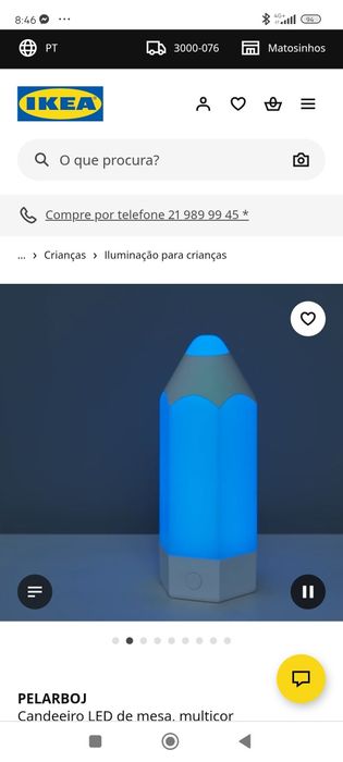 Vendo candeeiro infantil do IKEA