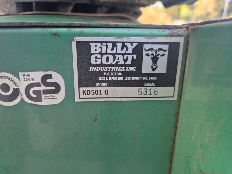 Odkurzacz do liści i piachu Billy Goat idealny super stan