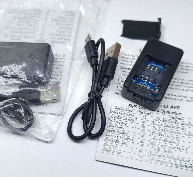 Трекер для поиска координат, GPS - трекер, аудио гпс микрофон 3-в-1