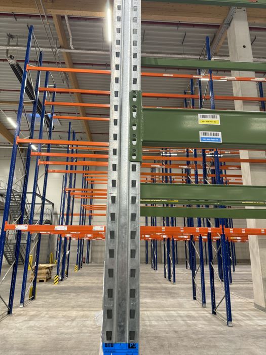 Regal paletowy magazynowy sklepowy przemyslowy metalowy