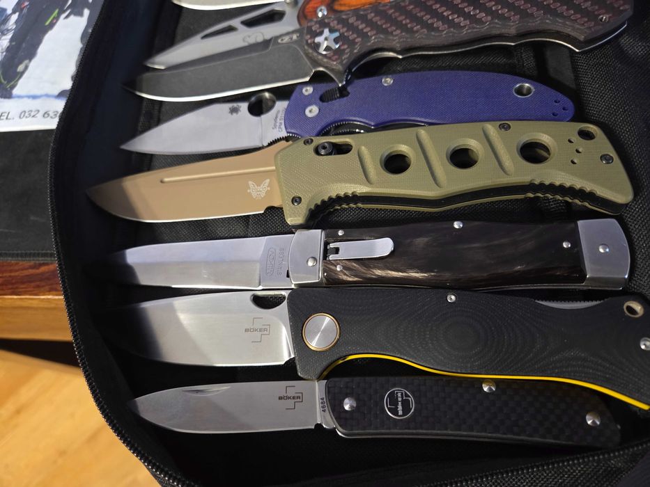 kolekcja noży EDC