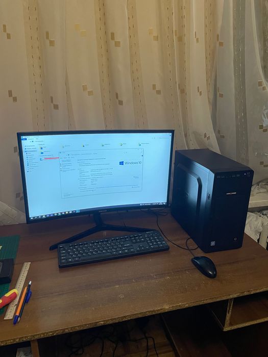 Компьютер + монитор весь комплект