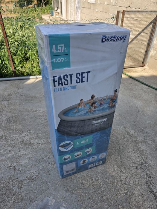 Piscina Bestway Fast set 457 X 107