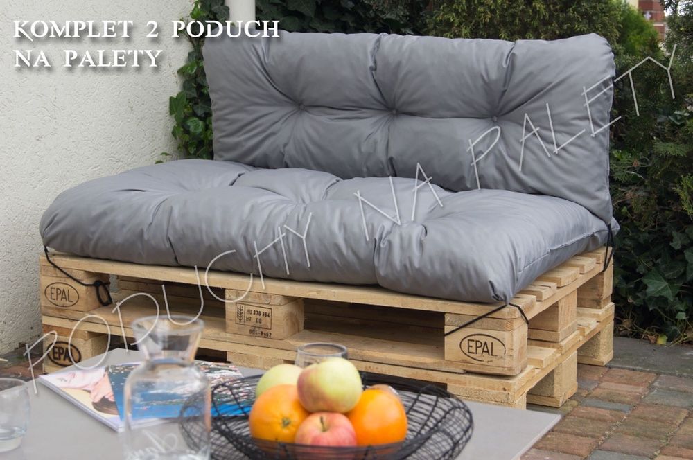 Poduszki na palety meble ogrodowe komplet 2 poduch