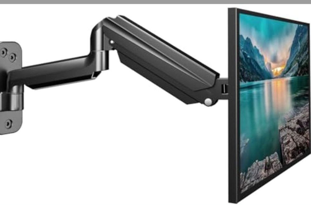 Варіанти.Потужний усилений подвійний кронштейн для монітора BONTEK.