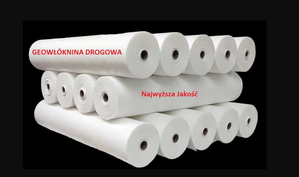 GEOWŁÓKNINA 1x50m 150g/m2 do drenażu, igłowa HIT