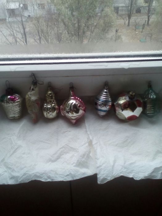 Елочные игрушки СССР