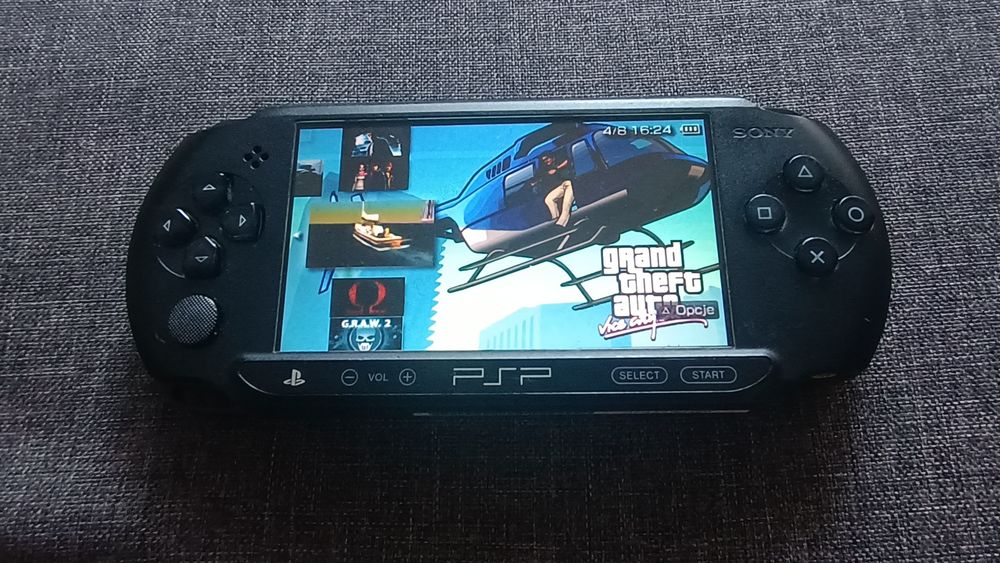 Konsola psp street plus gry