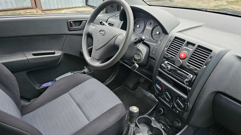 Hyundai Getz 1.1 2009 r. 107000 km, klima, czujniki parkowania