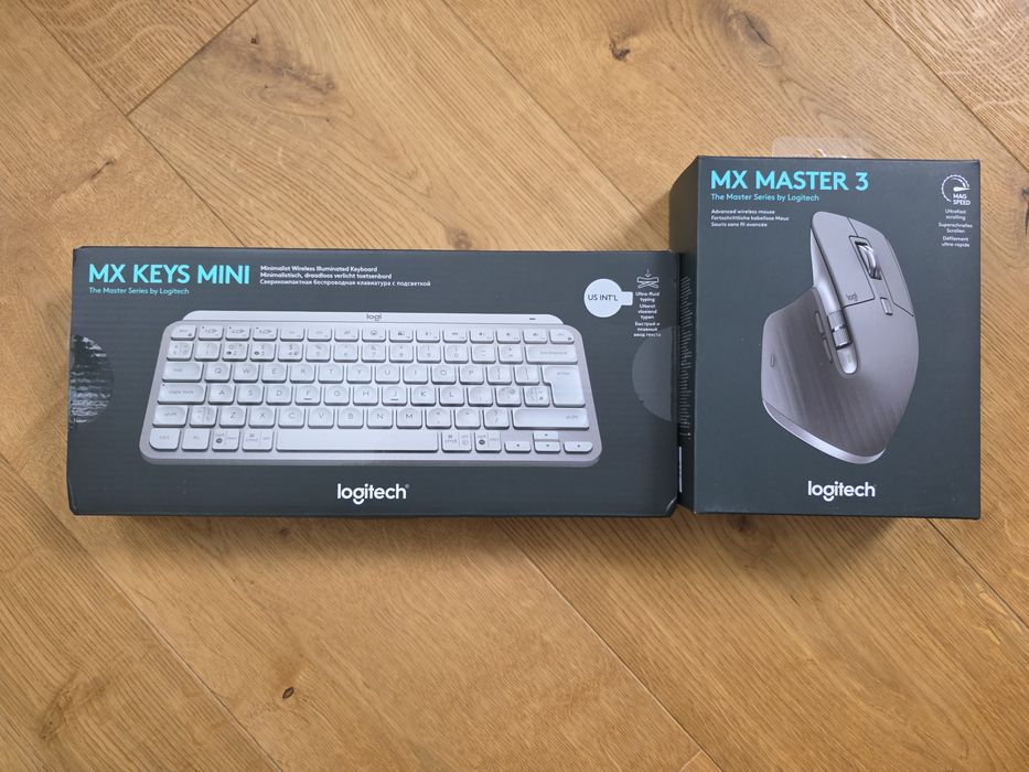 Logi MX Master 3S + MX Keys Mini --> mysz oraz klawiatura
