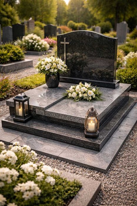 Nagrobki granitowe