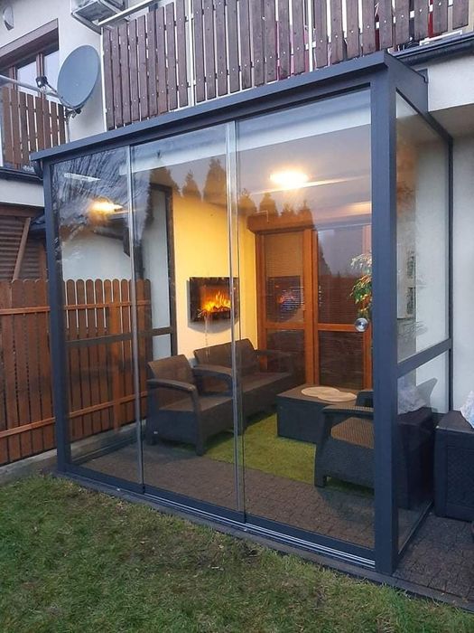 Ogrody zimowe wiaty zadaszenia pergole balustrady altany