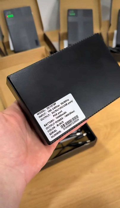 UPS для роутера 12 v УПС ИБП безперебойник 10400 mAh 18W DC1018P