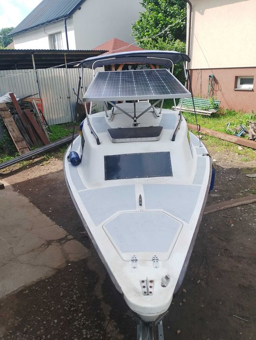 Łódź orion 6 m przyczepa napęd elektryczny