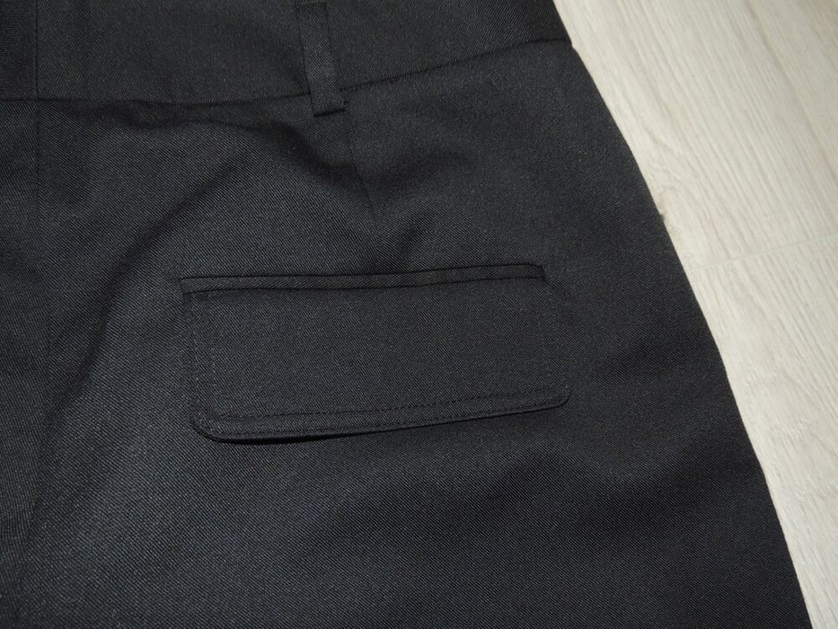 Брюки штани Zara  висока талія посадка чорні