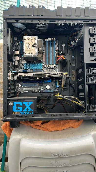 PC Gaming Board P6X58D Premium,  I7-3.30GHz , 16gb, Caixa Thermaltake